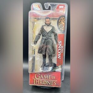 Game of Thrones Jon Snow Action Figure- In‎ package, Damage to package, HBO